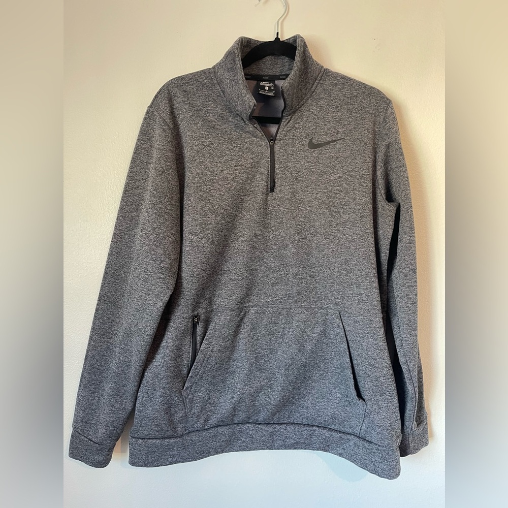 Men’s Nike Dri Fit Quarter Zip Sweatshirt In Size Large